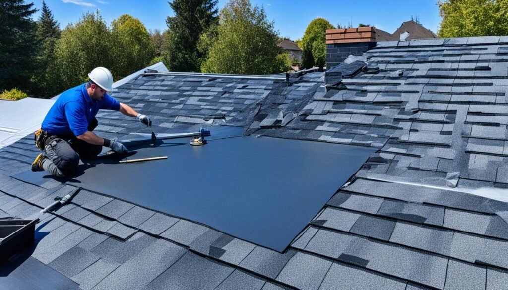 dakrenovatie met duurzame bitumen dakbedekking